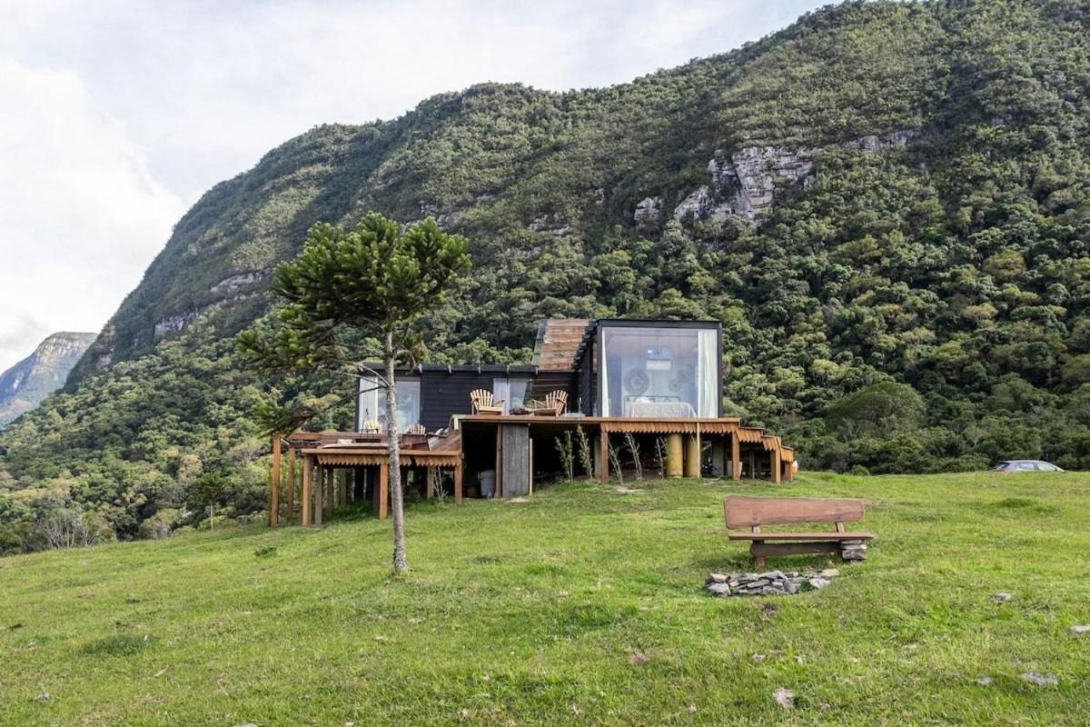 Ferienwohnung Casa De Vidro Alfredo Wagner Exterior foto